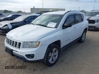 2012 Jeep Compass Latitude with VIN 1C4NJDEB9CD612599, listed as a IAAI auction lot 41582214 with 138,312 mi miles. Bid and sale history available at carsss.com. Image 2.