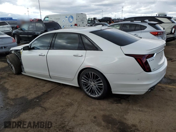2019 Cadillac CT6 Sport AWD with VIN 1G6KP5R62KU132670, listed as a Copart auction lot 42539895 with 56,968 mi miles and Clean title. Bid and sale history available at DreamBid. Image 2.