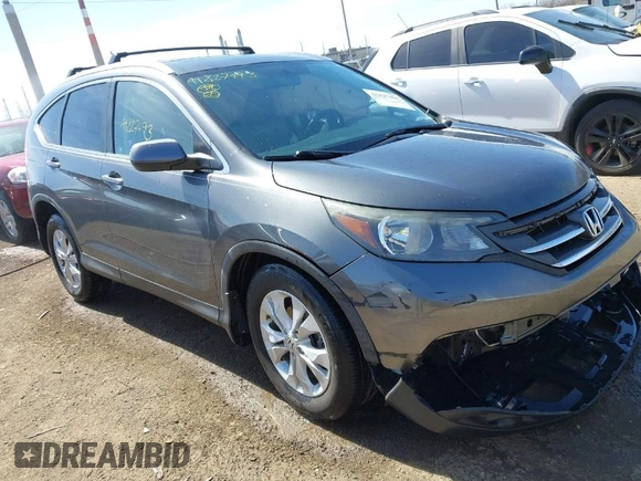 2012 Honda CR-V EX-L with VIN 2HKRM4H70CH632914, listed as a IAAI auction lot 41827493 with 188,174 mi miles. Bid and sale history available at carsss.com. Image 1.