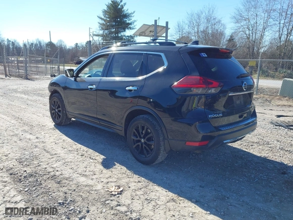 2017 Nissan Rogue SL with VIN 5N1AT2MT3HC878426, listed as a IAAI auction lot 41347573 with 186,126 mi miles. Bid and sale history available at carsss.com. Image 3.