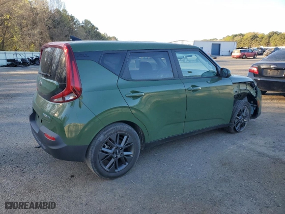 2021 Kia Soul EX with VIN KNDJ33AU2M7136450, listed as a Copart auction lot 49858515 with 80,816 mi miles and Salvage Title. Bid and sale history available at carsss.com. Image 3.