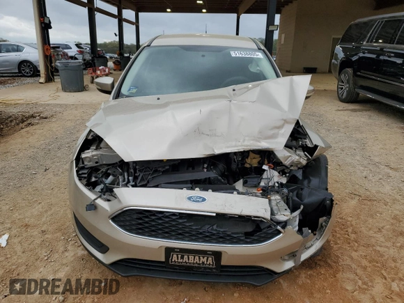 2017 Ford Focus SE with VIN 1FADP3F21HL327384, listed as a Copart auction lot 51638805 with 63,549 mi miles and Salvage Title. Bid and sale history available at carsss.com. Image 5.