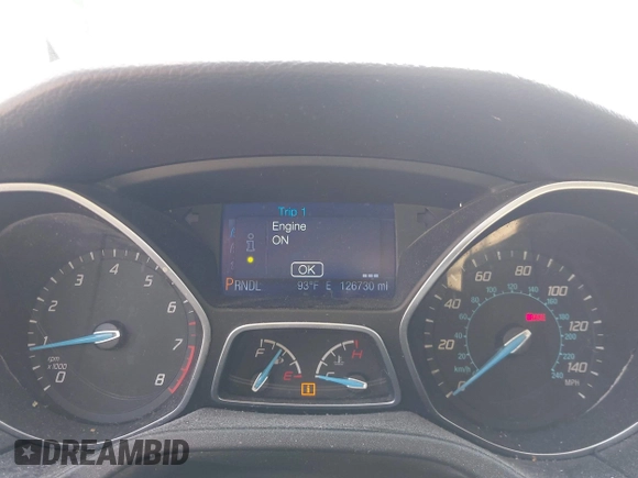 2013 Ford Focus SE z VIN 1FADP3F27DL350923, wystawiony jako IAAI lot #42405976 z przebiegiem 126 730 mil mil oraz . Historia ofert i sprzedaży dostępna na DreamBid. Obrazek 7.