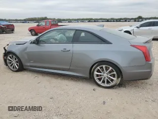 2019 Cadillac ATS-V with VIN 1G6AL1RY2K0106434, listed as a Copart auction lot 82570454 with 34,817 mi miles and Salvage Title. Bid and sale history available at carsss.com. Image 2.