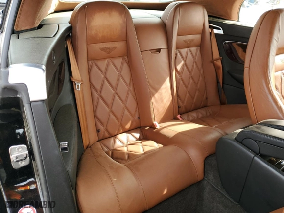 2008 Bentley Continental GT with VIN SCBDR33W18C051660, listed as a Copart auction lot 75186713 with 61,344 mi miles. Bid and sale history available at carsss.com. Image 10.