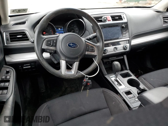 2017 Subaru Legacy Premium with VIN 4S3BNAC62H3026710, listed as a Copart auction lot 38199263 with 83,162 mi miles. Bid and sale history available at carsss.com. Image 8.