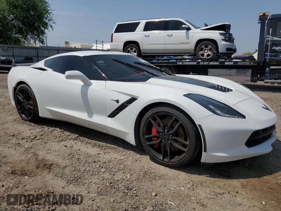 2019 Chevrolet Corvette Z51 2LT with VIN 1G1YK2D71K5121683, listed as a Copart auction lot 51369445 with 48,280 mi miles and Salvage Title. Bid and sale history available at carsss.com. Image 4.