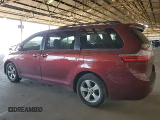 2017 Toyota Sienna LE Auto Access Seat with VIN 5TDKZ3DCXHS806585, listed as a Copart auction lot 50277635 with 162,936 mi miles and Salvage Title. Bid and sale history available at carsss.com. Image 2.