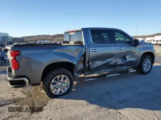 2020 Chevrolet Silverado 1500 LTZ with VIN 1GCUYGEL9LZ376654, listed as a Copart auction lot 89134425 with 33,529 mi miles and Salvage Title. Bid and sale history available at DreamBid. Image 3.