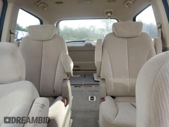 2008 Kia Sedona LX with VIN KNDMB233086221992, listed as a Copart auction lot 51444395 with 126,480 mi miles and Salvage Title. Bid and sale history available at carsss.com. Image 10.