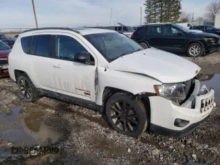 2017 Jeep Compass Sport with VIN 1C4NJCBB3HD102500, listed as a Copart auction lot 42285405 with Not Provided miles and Salvage Title. Bid and sale history available at carsss.com. Image 4.