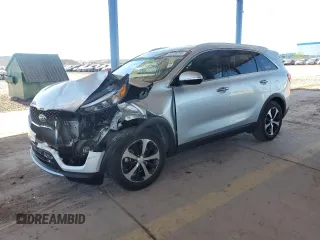 2016 Kia Sorento EX with VIN 5XYPH4A10GG047572, listed as a Copart auction lot 62386285 with 26,705 mi miles and Salvage title. Bid and sale history available at DreamBid. Image 1.