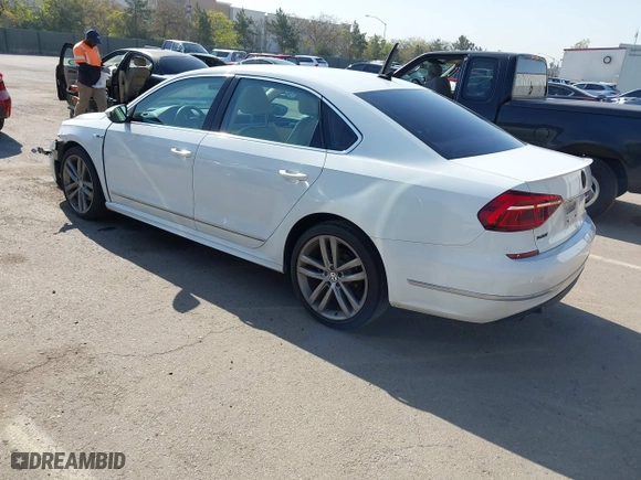 2017 Volkswagen Passat R-Line w/Comfort Pkg with VIN 1VWDT7A39HC014514, listed as a IAAI auction lot 41988227 with 87,038 mi miles. Bid and sale history available at carsss.com. Image 3.