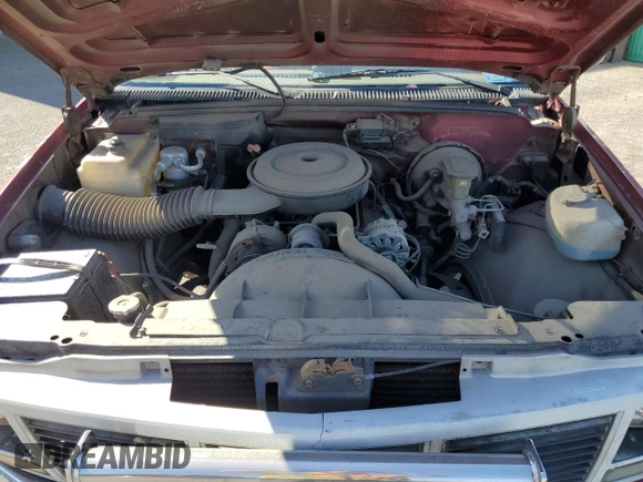 1989 GMC Sierra 1500 with VIN 1GTDC14H5KE547219, listed as a Copart auction lot 48309985 with 36,335 mi miles and Non Repairable. Bid and sale history available at DreamBid. Image 11.