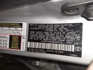 2014 Toyota Camry L with VIN 4T4BF1FK4ER412428, listed as a IAAI auction lot 41573095 with 130,000 mi miles. Bid and sale history available at carsss.com. Image 9.