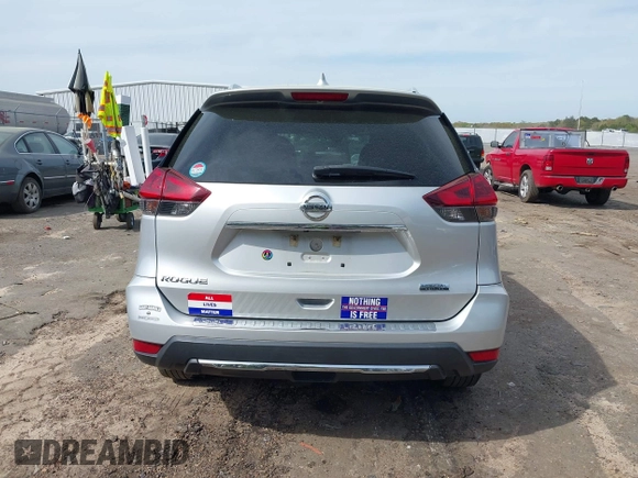 2019 Nissan Rogue SV with VIN 5N1AT2MT2KC713829, listed as a IAAI auction lot 41875917 with 84,558 mi miles and . Bid and sale history available at DreamBid. Image 16.