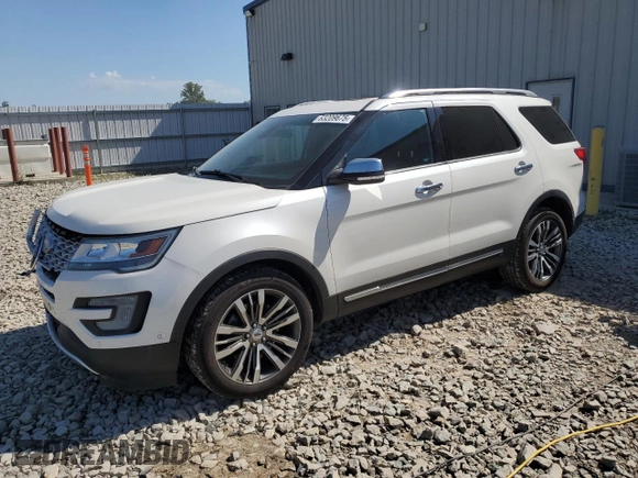 2016 Ford Explorer Platinum with VIN 1FM5K8HTXGGB92781, listed as a Copart auction lot 63209675 with 116,285 mi miles and Non repairable. Bid and sale history available at DreamBid. Image 1.