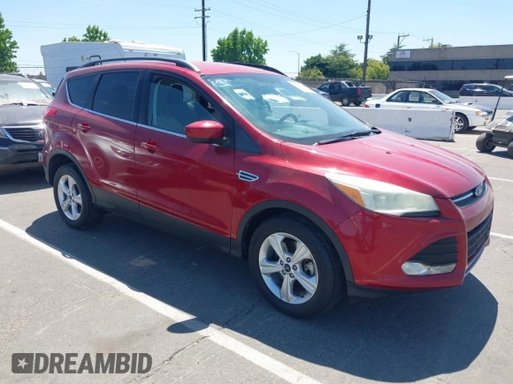 2014 Ford Escape SE z VIN 1FMCU9GX3EUB64623, wystawiony jako IAAI lot #42560923 z przebiegiem 120 730 mil mil oraz . Historia ofert i sprzedaży dostępna na DreamBid. Obrazek 1.