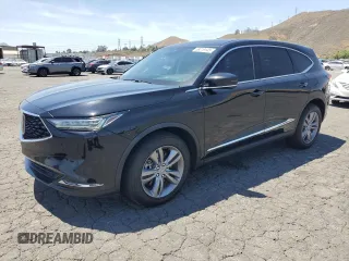 2022 Acura MDX with VIN 5J8YD9H35NL002148, listed as a Copart auction lot 58219145 with 53,126 mi miles and Salvage title. Bid and sale history available at DreamBid. Image 1.