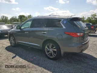 2015 Infiniti QX60 with VIN 5N1AL0MM5FC511649, listed as a Copart auction lot 54878025 with 158,232 mi miles and Salvage title. Bid and sale history available at DreamBid. Image 2.