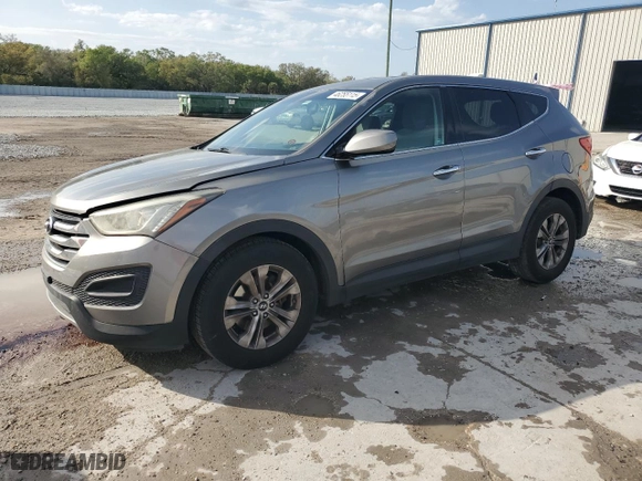 2013 Hyundai Santa Fe Sport with VIN 5XYZT3LB7DG024311, listed as a Copart auction lot 46255115 with 189,236 mi miles and Salvage Title. Bid and sale history available at carsss.com. Image 1.