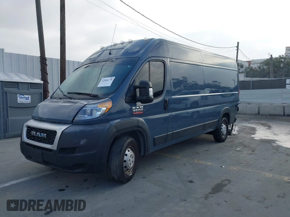 2021 Ram ProMaster Cargo with VIN 3C6MRVJG0ME579978, listed as a IAAI auction lot 42084178 with 26,793 mi miles and . Bid and sale history available at carsss.com. Image 2.