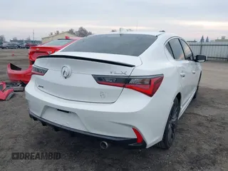 2020 Acura ILX w/Premium/A-SPEC Pkg with VIN 19UDE2F85LA000362, listed as a IAAI auction lot 41150245 with 47,015 mi miles. Bid and sale history available at carsss.com. Image 4.