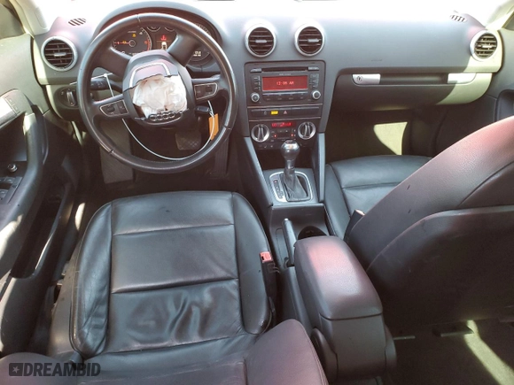 2012 Audi A3 2.0 TDI Premium with VIN WAUBJAFM9CA052406, listed as a Copart auction lot 80518004 with 133,138 mi miles and Salvage Title. Bid and sale history available at carsss.com. Image 8.