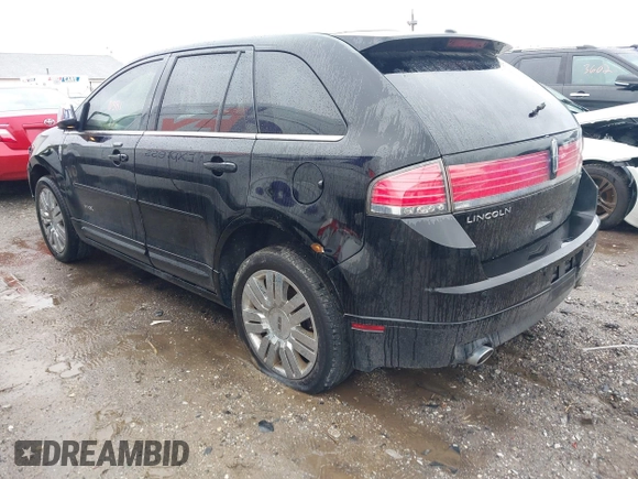 2008 Lincoln MKX with VIN 2LMDU68C68BJ27207, listed as a IAAI auction lot 41980381 with 143,819 mi miles. Bid and sale history available at carsss.com. Image 3.