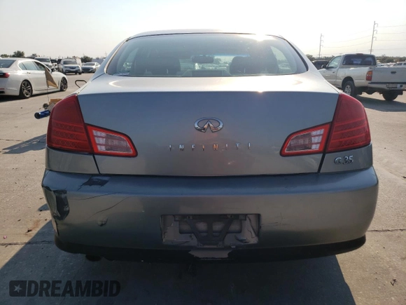 2004 Infiniti G35 w/Leather with VIN JNKCV51E64M616854, listed as a Copart auction lot 75179004 with Not Provided miles and Salvage Title. Bid and sale history available at DreamBid. Image 6.