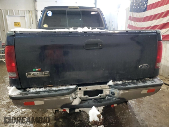 2007 Ford F-250 XL with VIN 1FTSX21P77EA06533, listed as a Copart auction lot 44176825 with 120,488 mi miles and Salvage Title. Bid and sale history available at DreamBid. Image 6.