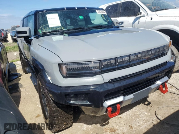2024 GMC Hummer EV 2X z VIN 1GKB0NDE8RU110722, wystawiony jako Copart lot #74670304 z przebiegiem 257 mil mil oraz Nie do naprawy. Historia ofert i sprzedaży dostępna na DreamBid. Obrazek 4.