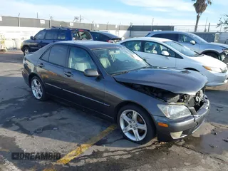 2005 Lexus IS Sport with VIN JTHBD192050100628, listed as a IAAI auction lot 41600126 with 195,968 mi miles and . Bid and sale history available at carsss.com. Image 1.