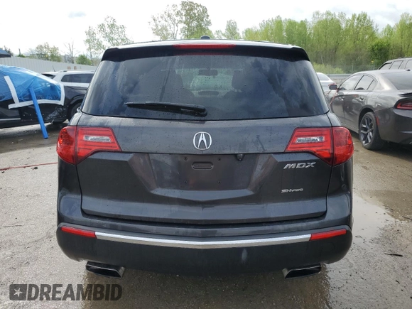 2013 Acura MDX with VIN 2HNYD2H2XDH519397, listed as a Copart auction lot 53609445 with 270,889 mi miles and Salvage title. Bid and sale history available at DreamBid. Image 6.