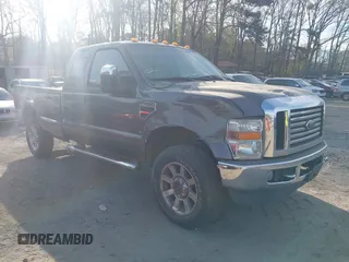 2008 Ford Super Duty F-250 SRW XL with VIN 1FTSX21518EC34074, listed as a IAAI auction lot 41899503 with 110,003 mi miles. Bid and sale history available at carsss.com. Image 1.