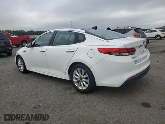 2016 Kia Optima EX z VIN 5XXGU4L39GG005285, wystawiony jako Copart lot #63778415 z przebiegiem 120 705 mil mil oraz Czysty tytuł • Clean title. Historia ofert i sprzedaży dostępna na DreamBid. Obrazek 2.