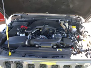 2018 Jeep Wrangler Sport S with VIN 1C4GJXAG4JW283209, listed as a IAAI auction lot 41770557 with 34,041 mi miles and . Bid and sale history available at DreamBid. Image 10.