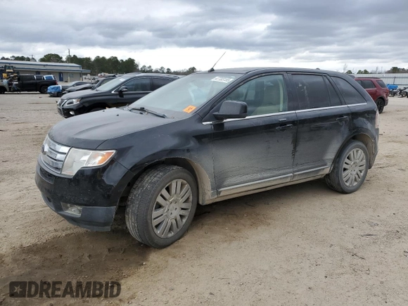 2008 Ford Edge Limited with VIN 2FMDK49C88BA98474, listed as a Copart auction lot 47703155 with 214,960 mi miles and Salvage Title. Bid and sale history available at carsss.com. Image 1.