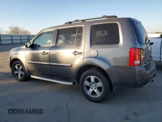 2011 Honda Pilot EX-L with VIN 5FNYF3H72BB008965, listed as a Copart auction lot 88961845 with 128,443 mi miles and Salvage Title. Bid and sale history available at DreamBid. Image 2.