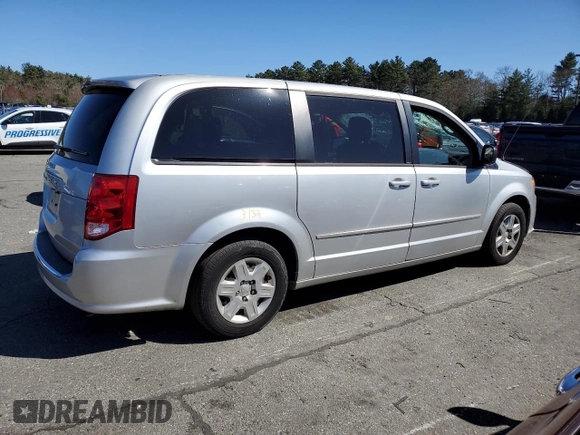 2011 Dodge Grand Caravan SXT with VIN 2D4RN4DG0BR603288, listed as a Copart auction lot 52589005 with 125,403 mi miles and Salvage Title. Bid and sale history available at DreamBid. Image 3.