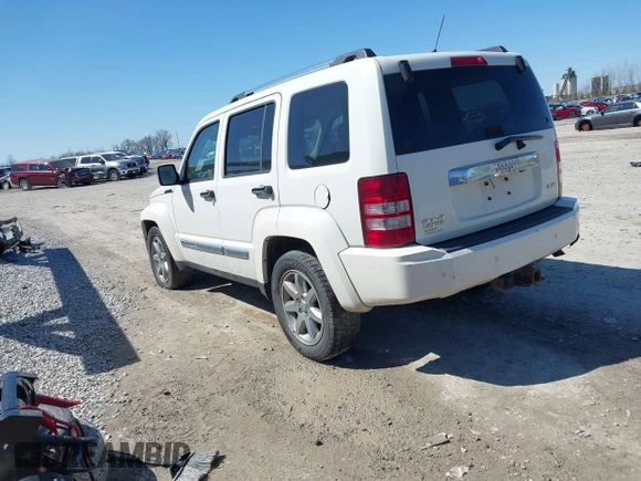 2008 Jeep Liberty Limited with VIN 1J8GN58K58W167569, listed as a IAAI auction lot 41996309 with 110,000 mi miles and . Bid and sale history available at carsss.com. Image 3.
