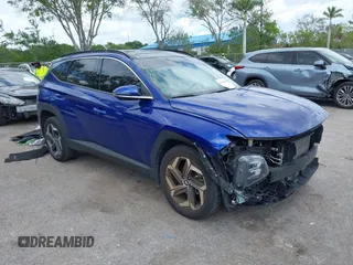 2022 Hyundai Tucson Limited z VIN 5NMJE3AE1NH133973, wystawiony jako IAAI lot #42154254 z przebiegiem 45 514 mil mil oraz . Historia ofert i sprzedaży dostępna na DreamBid. Obrazek 1.