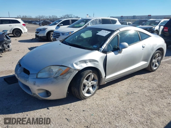 2008 Mitsubishi Eclipse GS with VIN 4A3AK24F78E038927, listed as a IAAI auction lot 41227076 with 168,201 mi miles and . Bid and sale history available at DreamBid. Image 2.