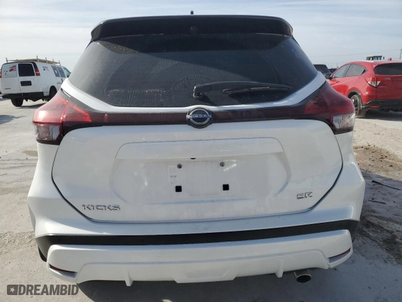 2024 Nissan Kicks SR with VIN 3N1CP5DV7RL496851, listed as a Copart auction lot 49432635 with 11,178 mi miles and Salvage Title. Bid and sale history available at carsss.com. Image 6.