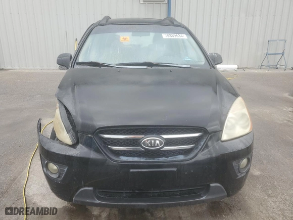 2007 Kia Rondo EX with VIN KNAFG526677042238, listed as a Copart auction lot 70869634 with 152,464 mi miles and Salvage Title. Bid and sale history available at carsss.com. Image 5.