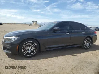 2017 BMW 5 Series 530i z VIN WBAJA5C3XHG895274, wystawiony jako Copart lot #52607785 z przebiegiem 86 346 mil mil oraz Szkoda całkowita • Salvage title. Historia ofert i sprzedaży dostępna na DreamBid. Obrazek 1.
