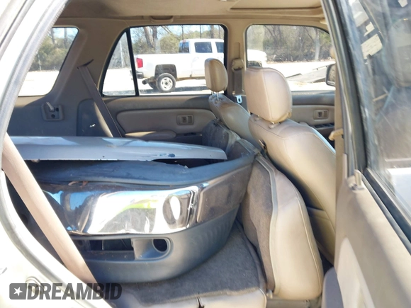 1999 Toyota 4Runner SR5 with VIN JT3GN86R7X0097975, listed as a IAAI auction lot 41701496 with 316,799 mi miles and . Bid and sale history available at DreamBid. Image 8.