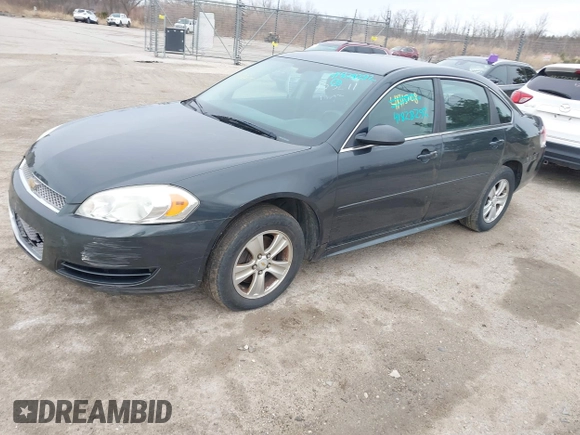 2014 Chevrolet Impala LS with VIN 2G1WA5E30E1125611, listed as a IAAI auction lot 41828292 with 141,826 mi miles and . Bid and sale history available at DreamBid. Image 2.