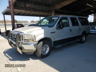 2003 Ford Excursion Special Serv с VIN 1FMNU40L63EA91712, выставлен на аукционе Copart как лот 63870565 с пробегом 205 019 миль миль и Чистый • Clean title. История ставок и продаж доступна на DreamBid. Изображение 1.