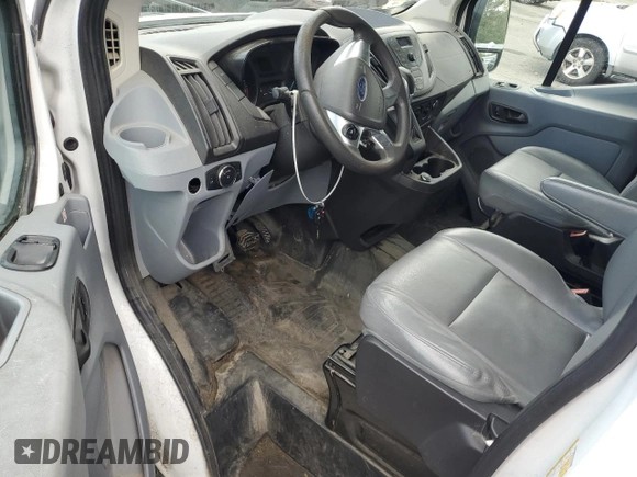 2019 Ford Transit with VIN 1FTYR1YMXKKB37492, listed as a Copart auction lot 56231695 with Not provided miles and Salvage title. Bid and sale history available at DreamBid. Image 8.